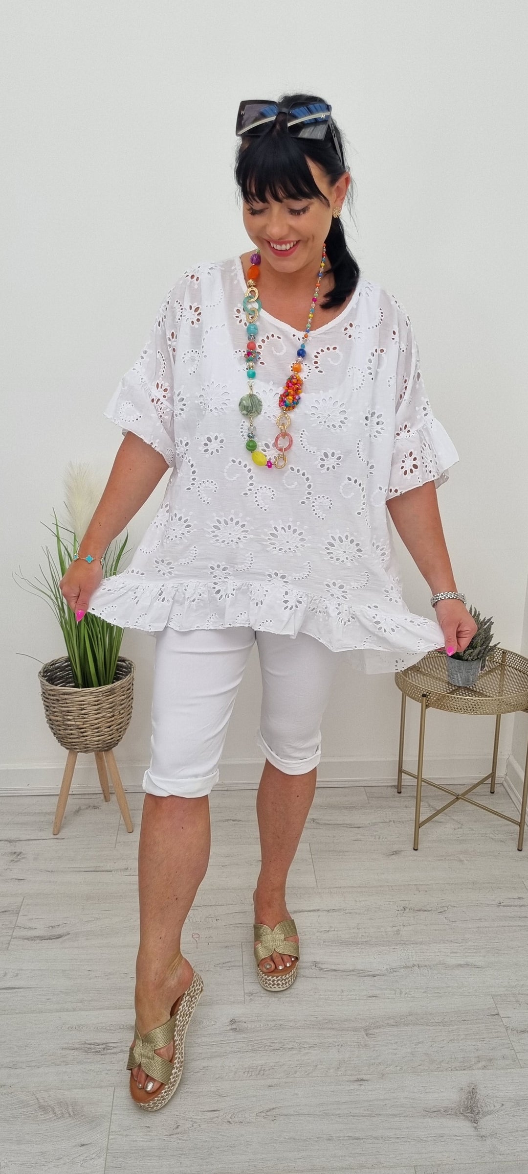 Magic Shorts - White - (Size 1)