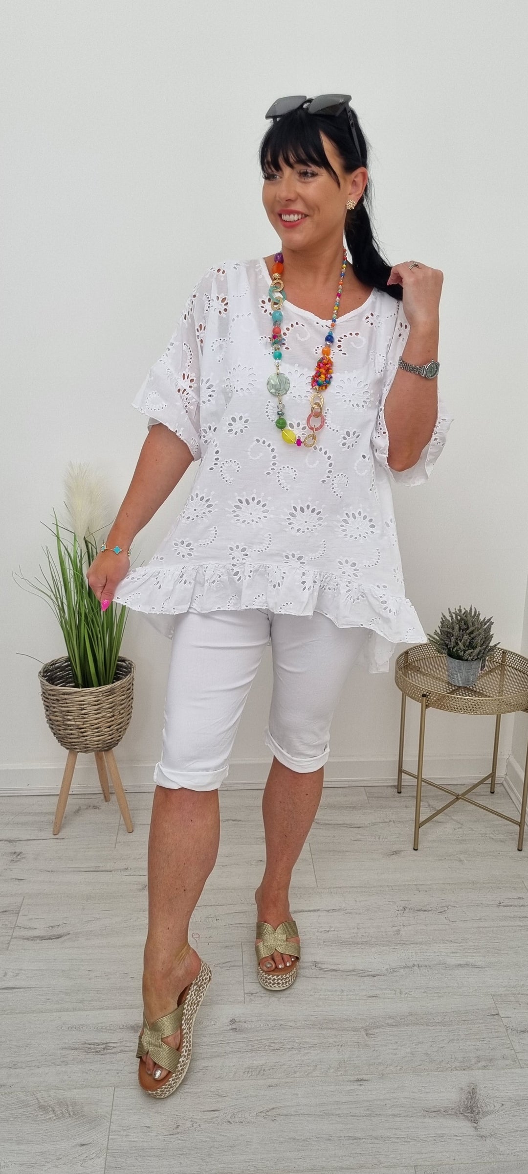 Magic Shorts - White - (Size 1)