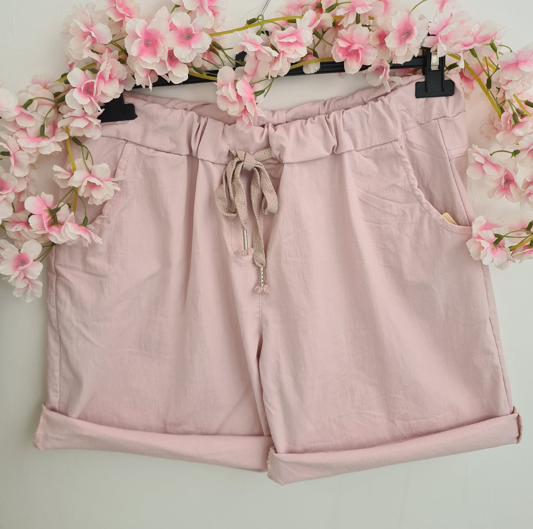 Lisbon Magic Short Shorts - Pale Pink