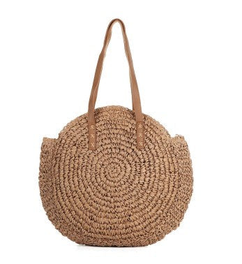 Crochet Raffia Beach Bag - (choose your Colour)