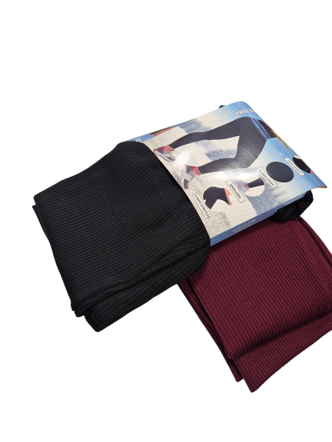 Reese Ribbed Leggings (Soft Touch) - (choose your Colour)