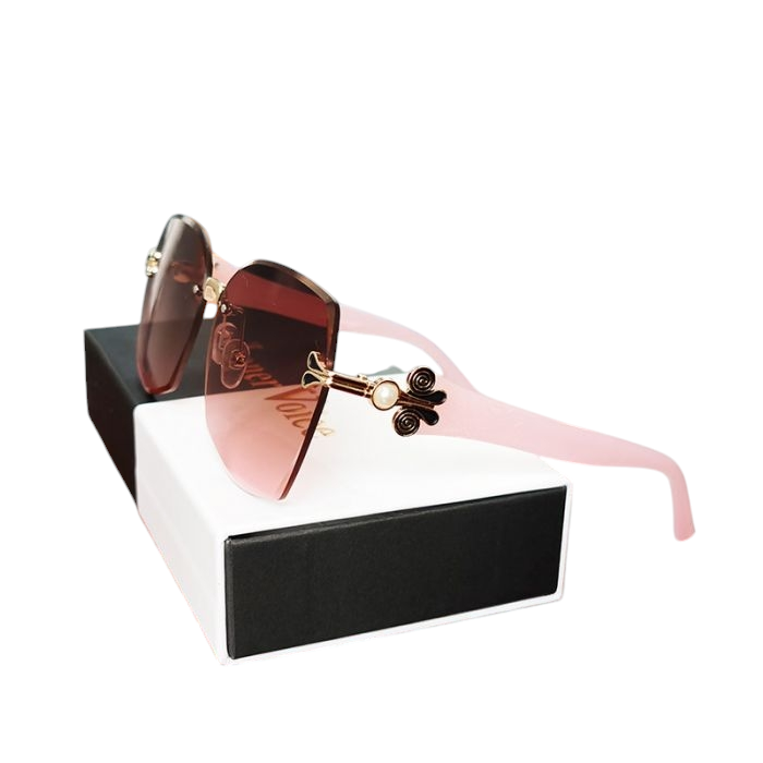 Sunglasses with Pearls (Oversized) - (choose your Colour)