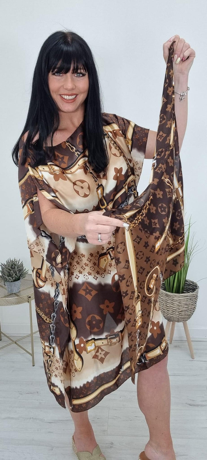 Louis Neckerchief, Hair Tie, Bag Tie - Chocolate