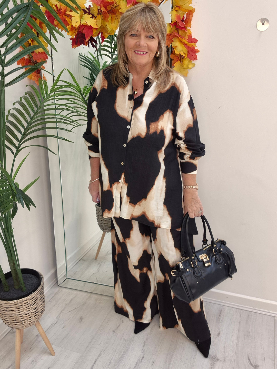 Alana 2 Piece Co-ord Set - (One Size/Curvy) - (fits from Size 14 to Size 18)