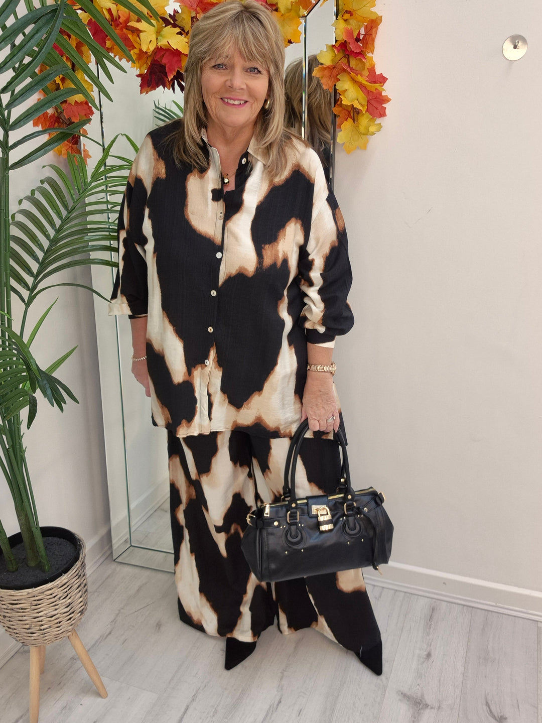 Alana 2 Piece Co-ord Set - (One Size/Curvy) - (fits from Size 14 to Size 18)