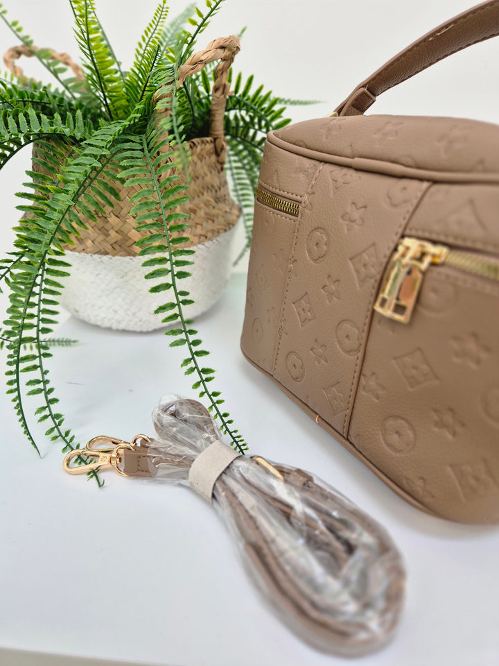 Louisa Bucket Bag - Taupe