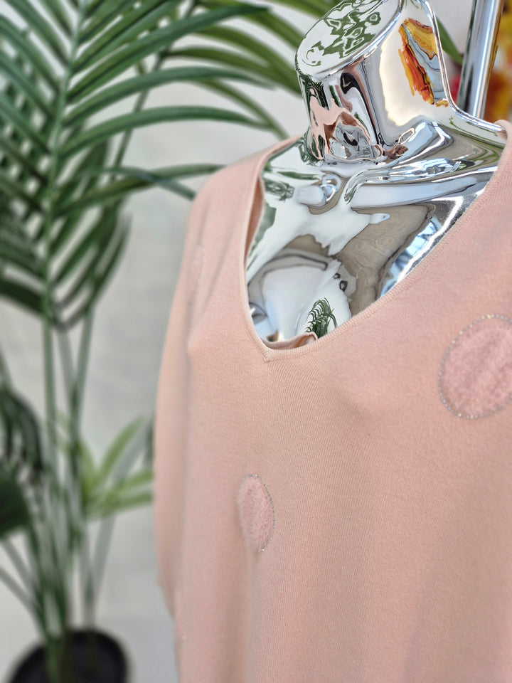 Oslo Oversized Crystal Jumper - (choose your Colour)