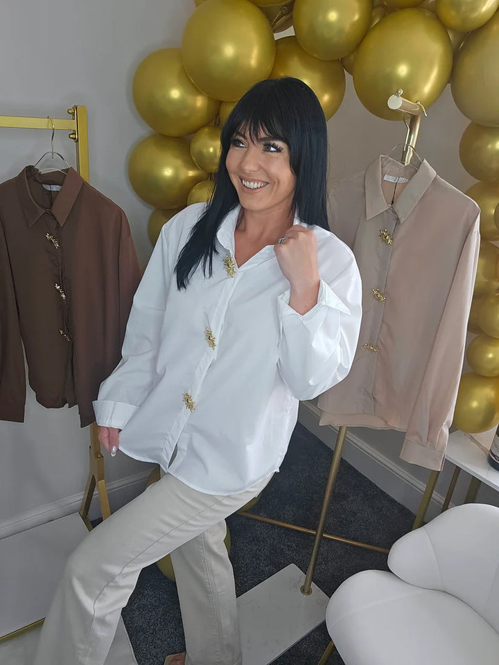 Sun Blouse (choose your Size) - White