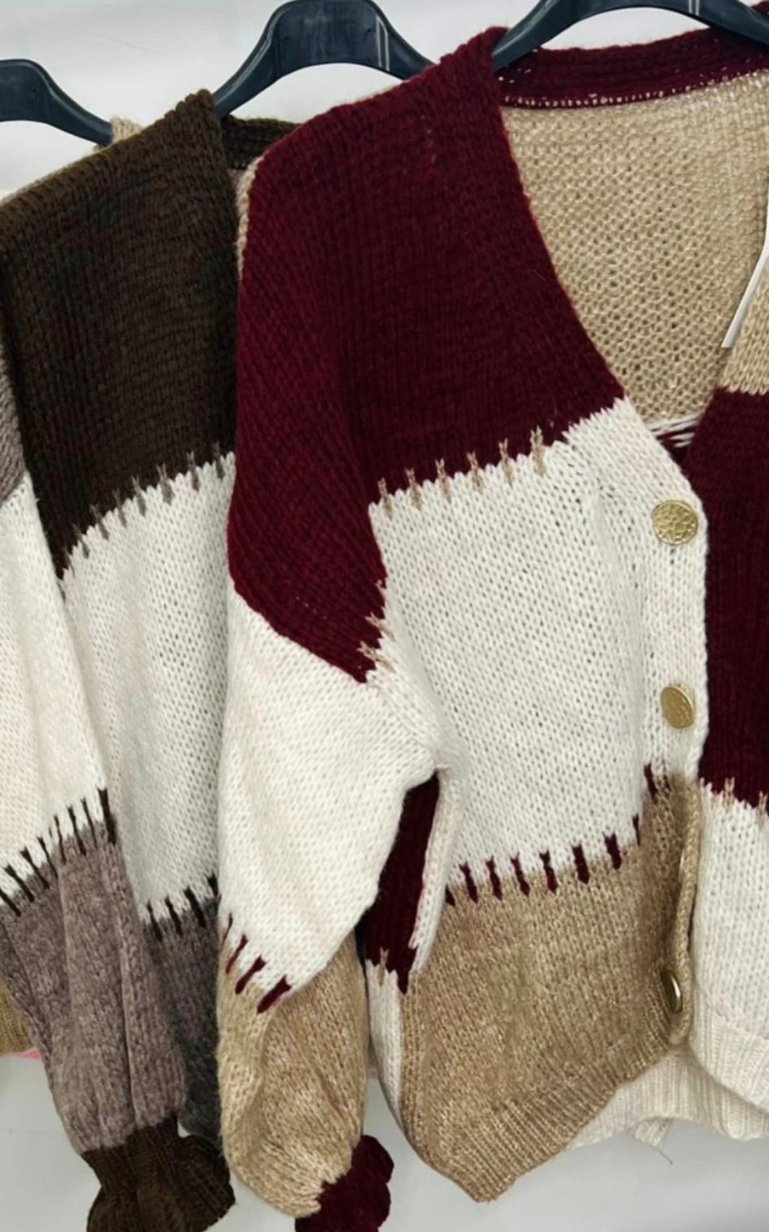 Patsy Patchwork Cardigan - (choose your Colour) - One Size fits up to Size 16