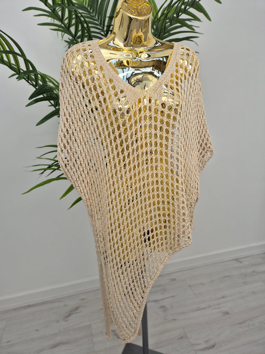 Asymmetric Crochet Top - (choose your Colour)