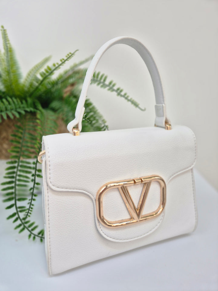 Valentina Grab Bag - White