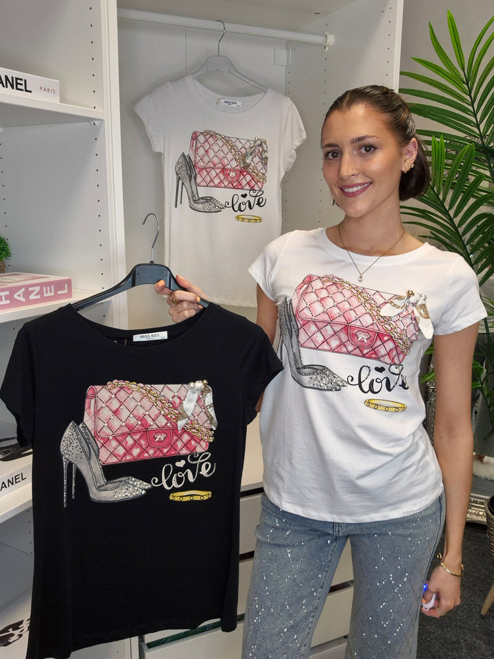 CoCo Tee Shirt - White (Petite Size)