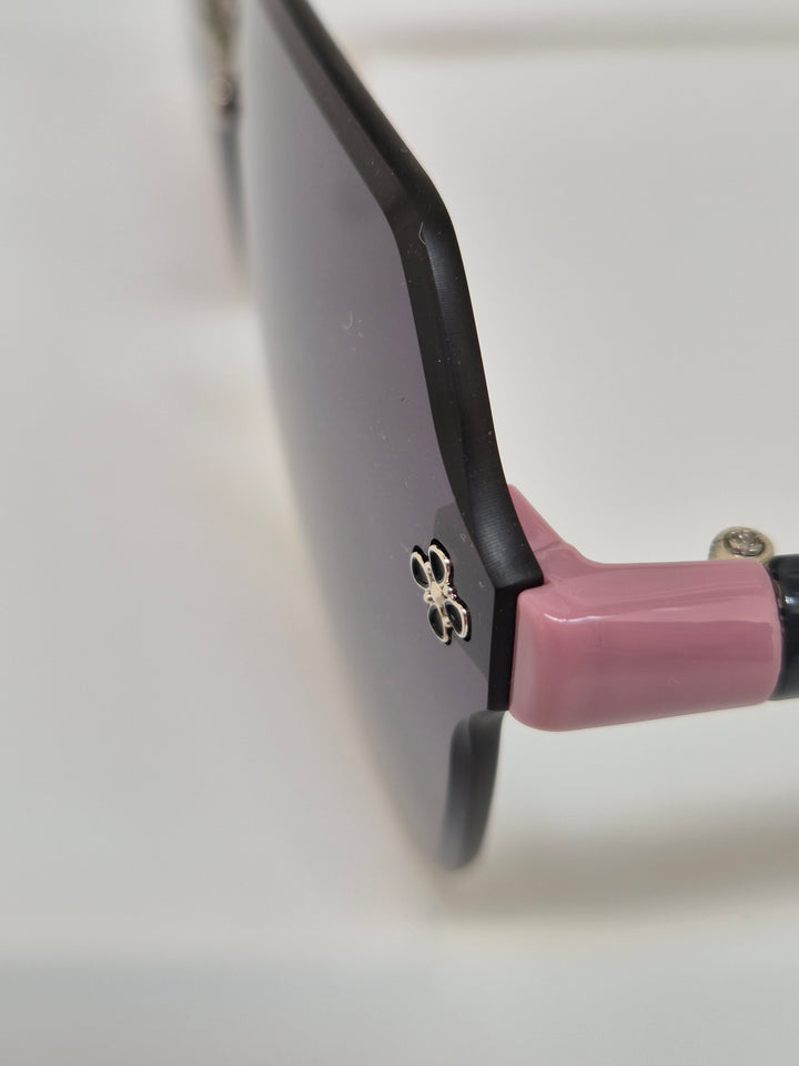 Sunglasses  - Pink with Crystals