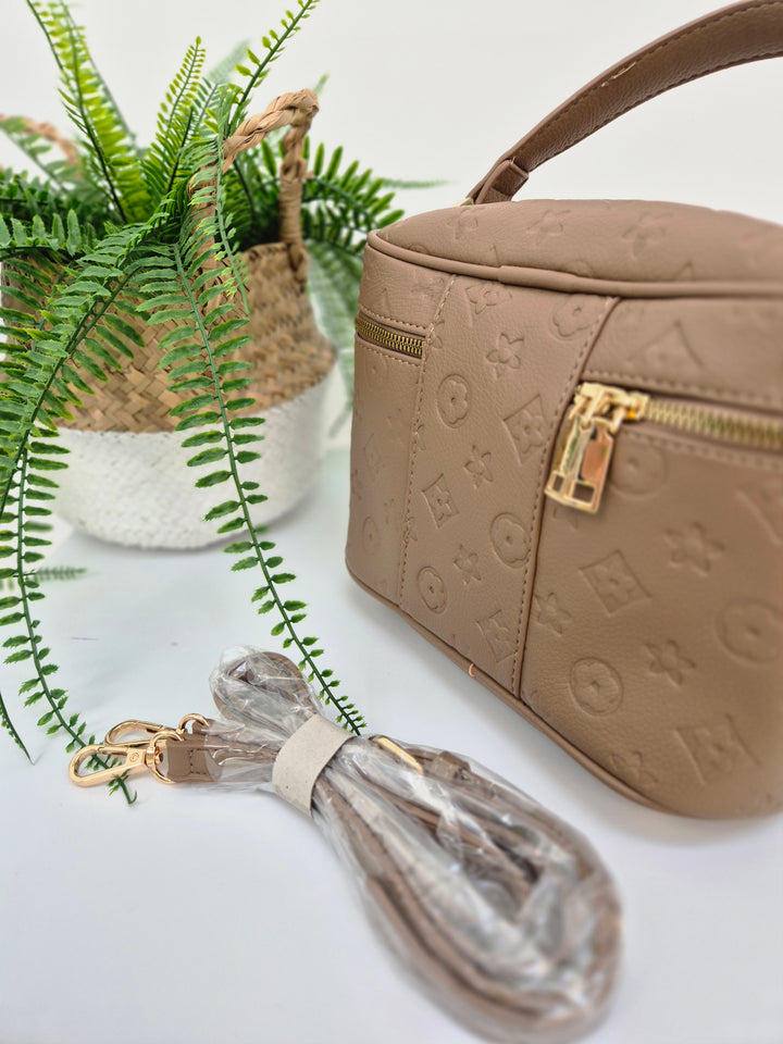 Louisa Bucket Bag - Taupe
