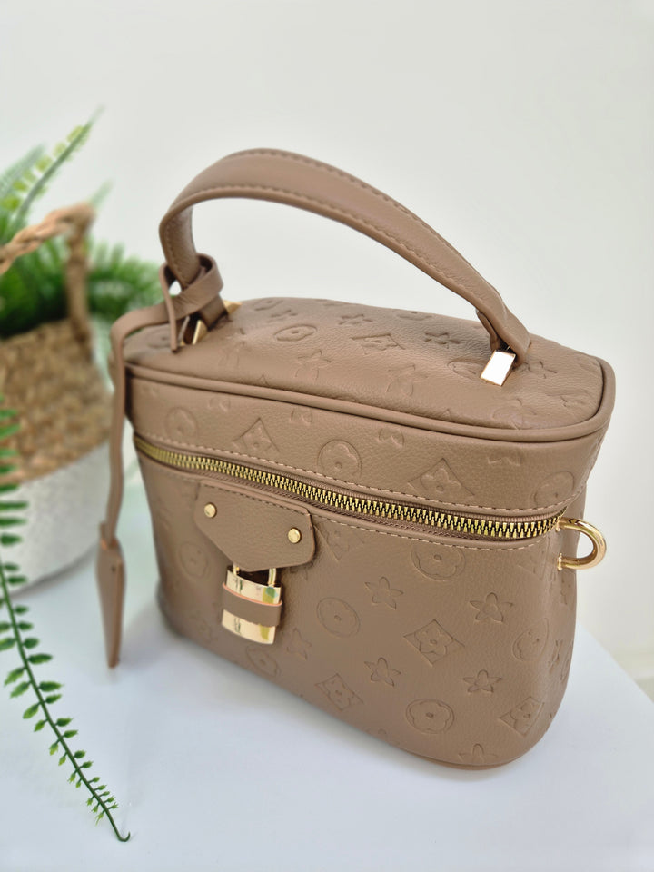 Louisa Bucket Bag - Taupe