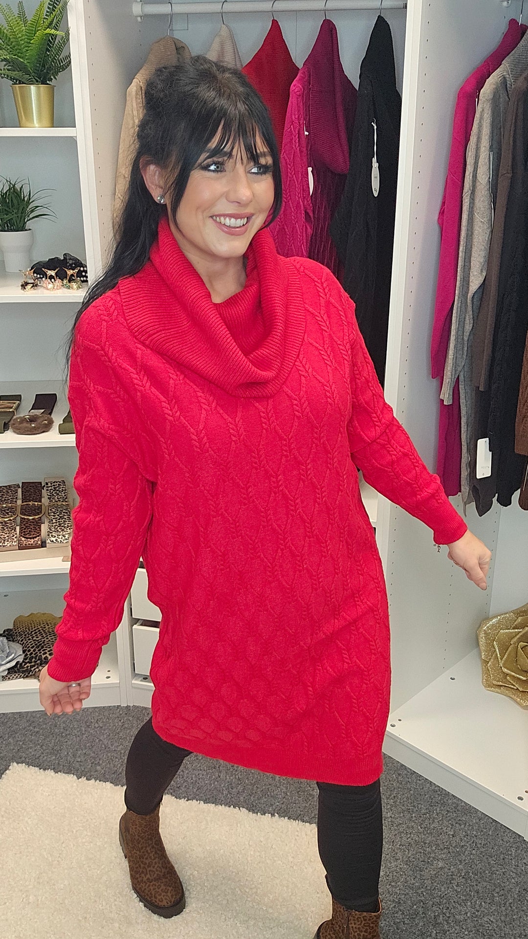 Julia Jumper Dress - (choose your Colour)