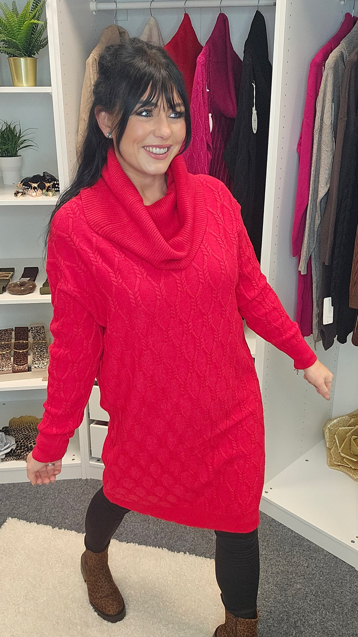 Julia Jumper Dress - (choose your Colour)