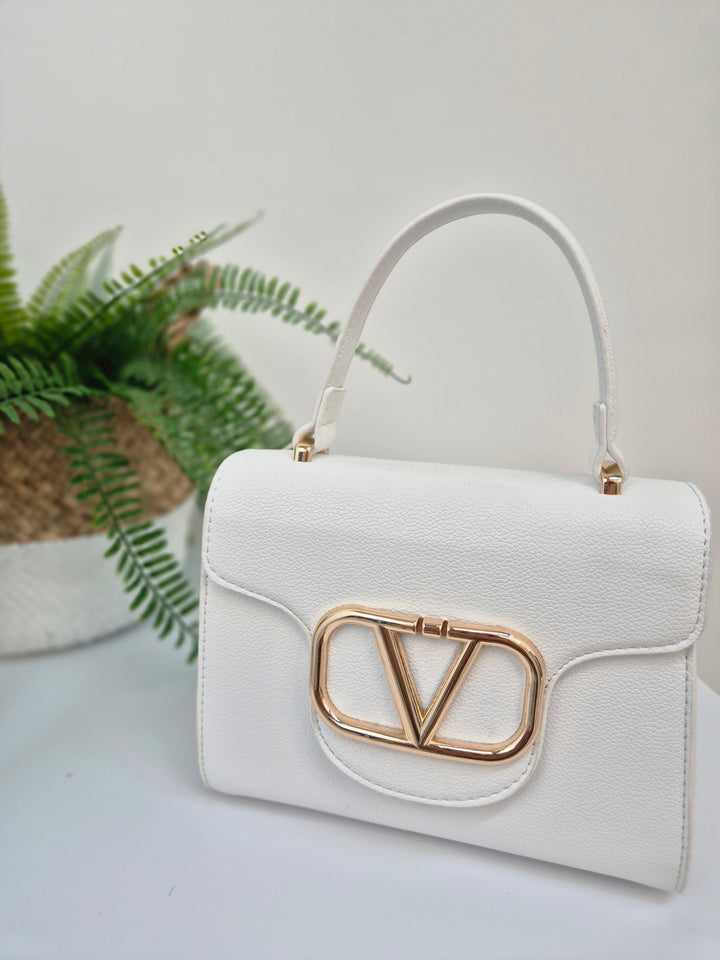 Valentina Grab Bag - White