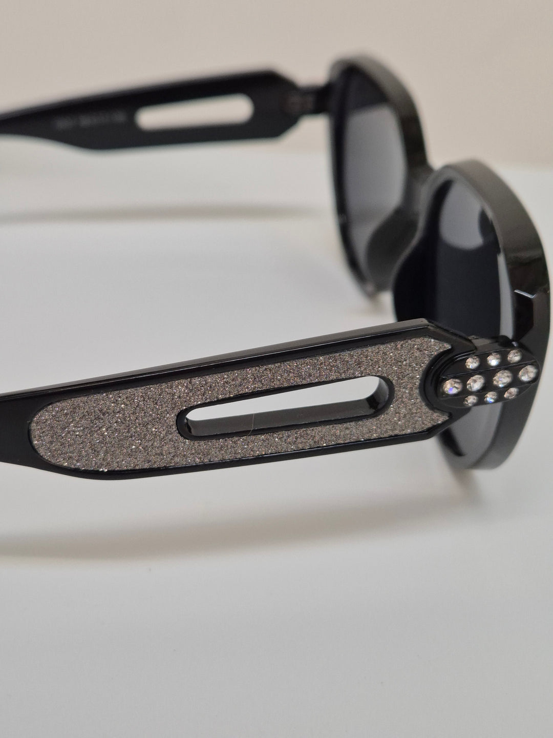 Sunglasses  - Black with Crystals & Glitter