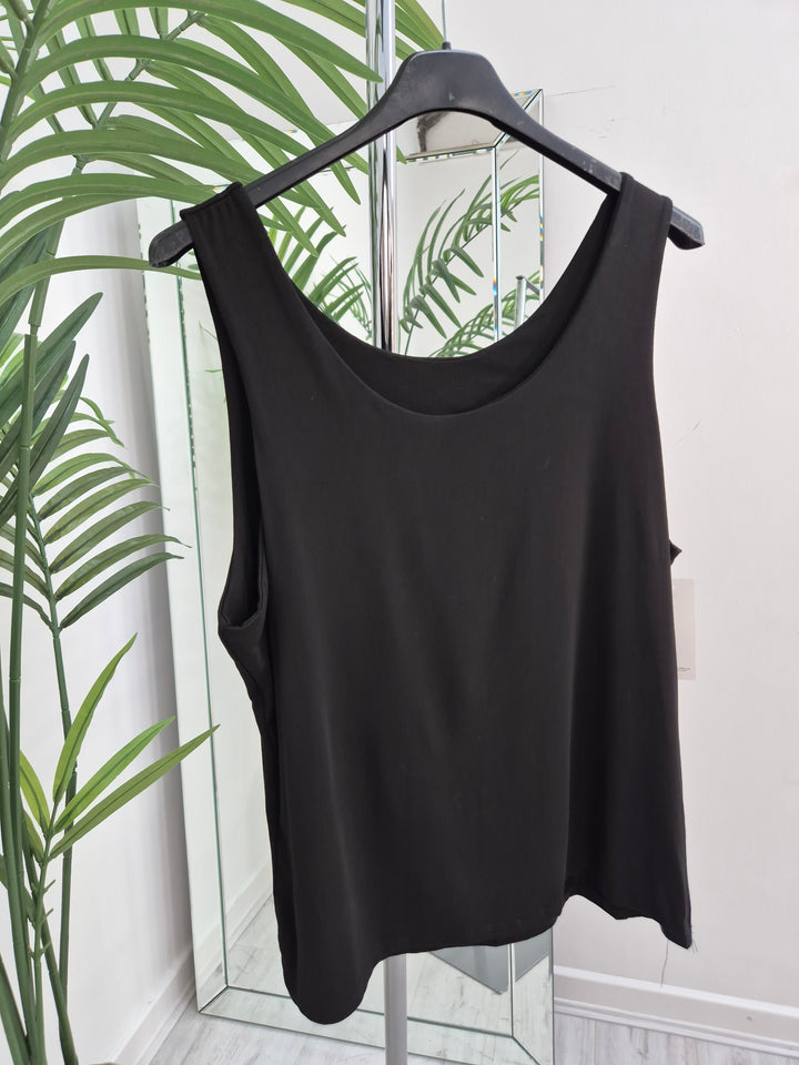 Double Layered Vest Top - (choose your Colour) (One Size, fits up to Size 16)