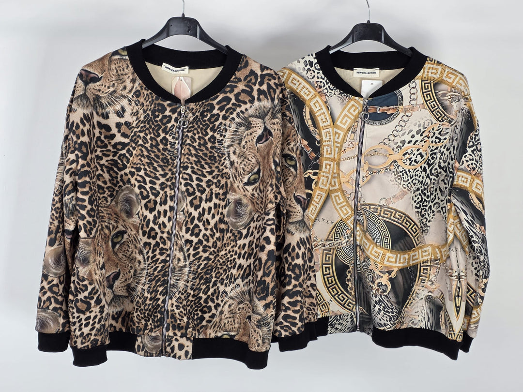 Diva Bomber Jacket - choose your Design (Oversized - fits 14 to Size 18/20)