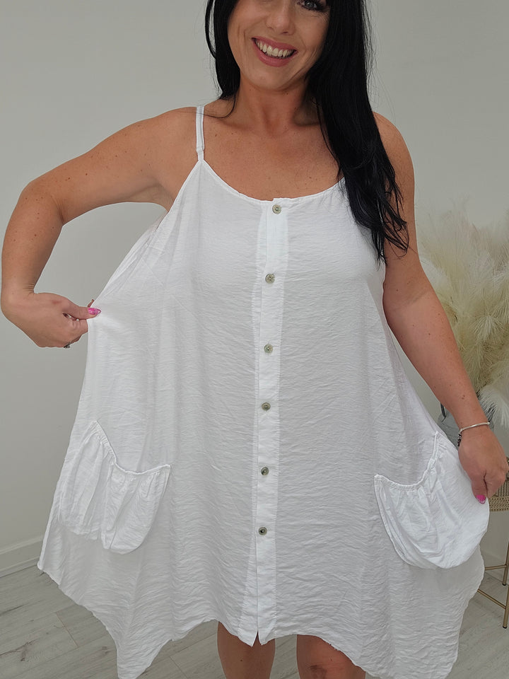Gabriela Top/Dress  (choose your Colour) - (Curvy)