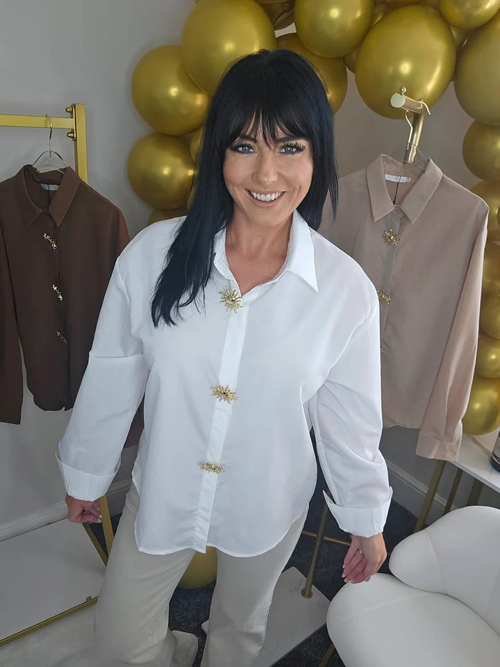 Sun Blouse (choose your Size) - White