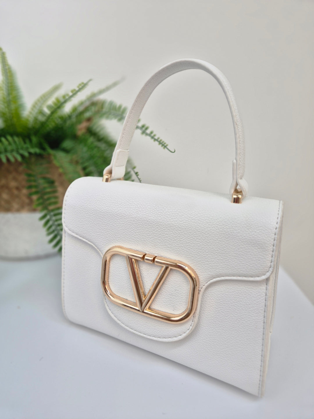 Valentina Grab Bag - White