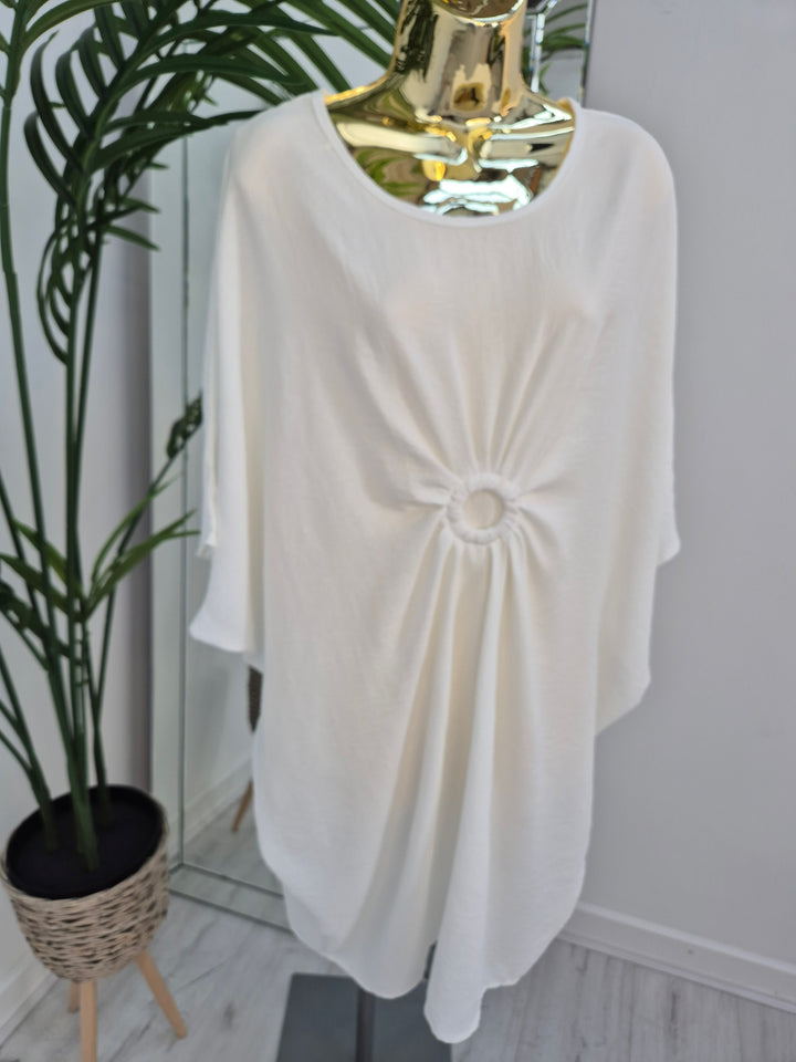 Alexandrina Ruched Dress - (choose your Colour) - (Oversized)