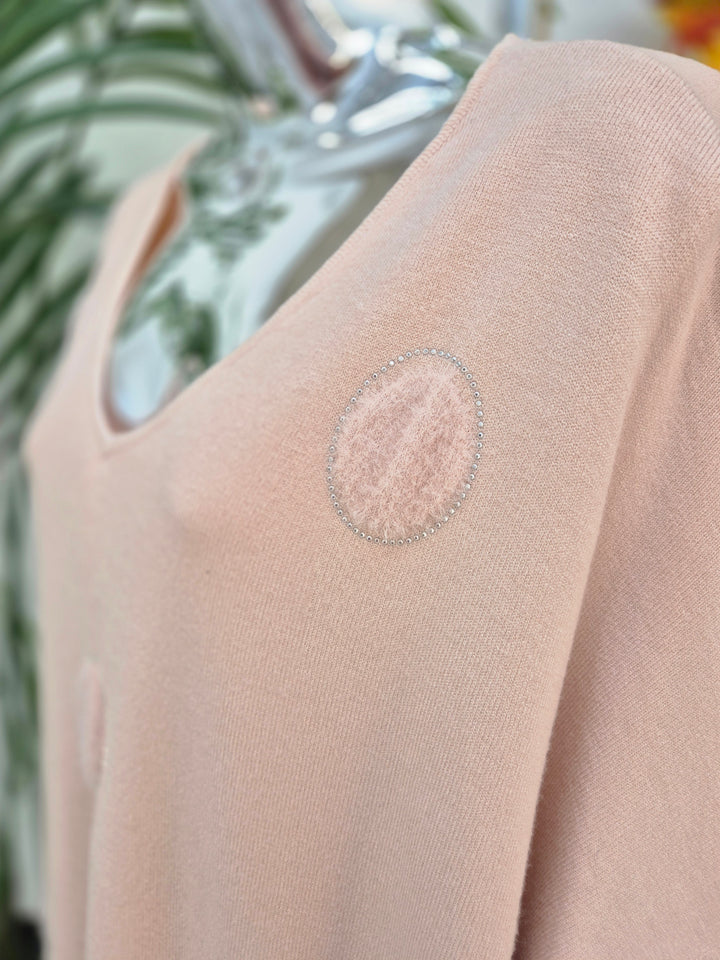 Oslo Oversized Crystal Jumper - (choose your Colour)