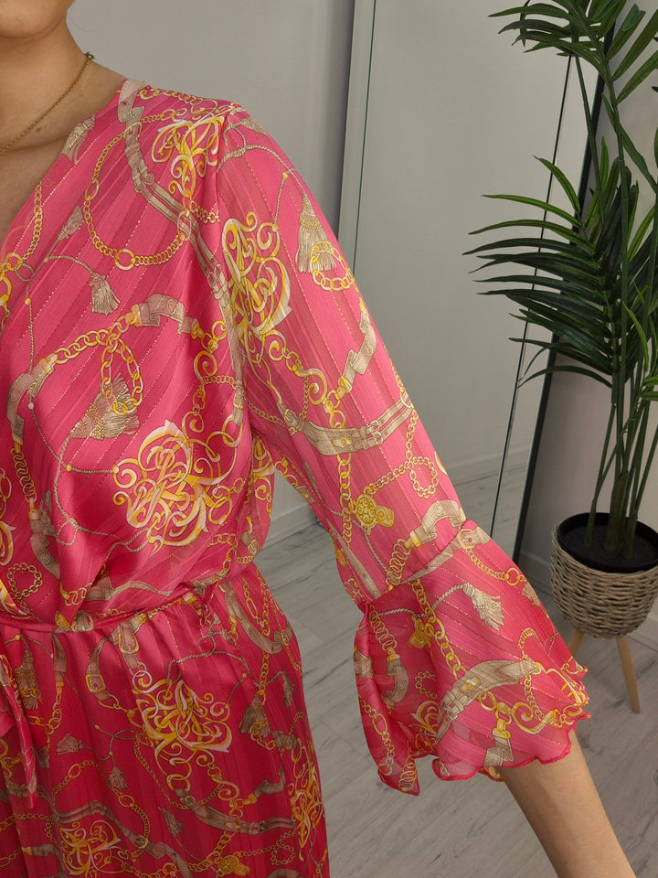 Gianni Maxi Dress - Pink