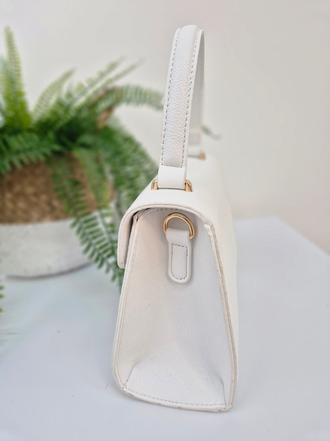 Valentina Grab Bag - White