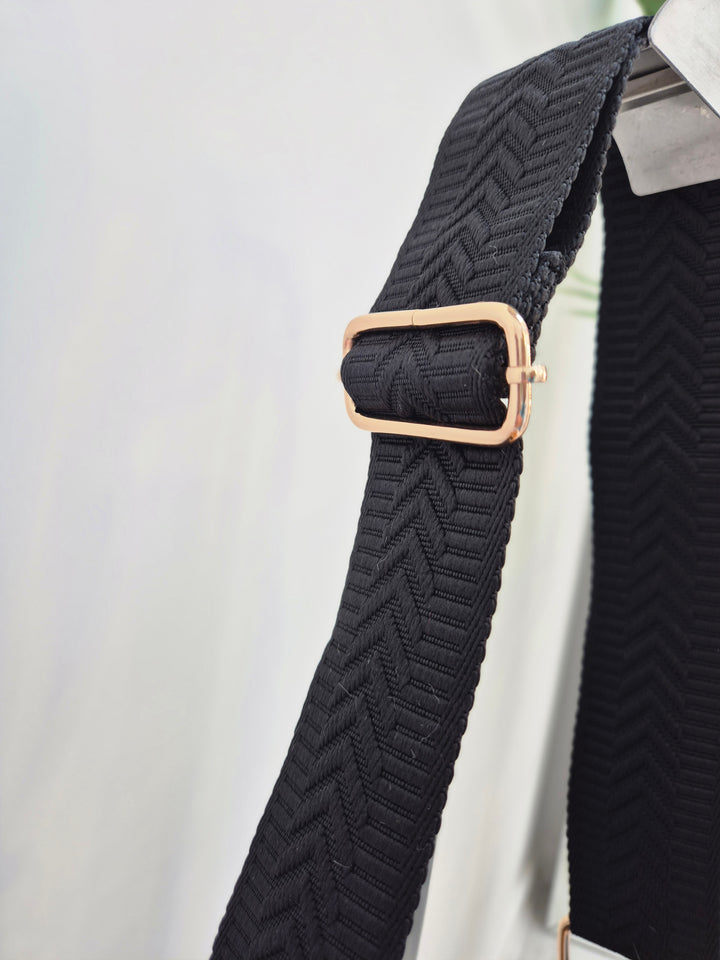 Oslo Faux Fur Bag - Black