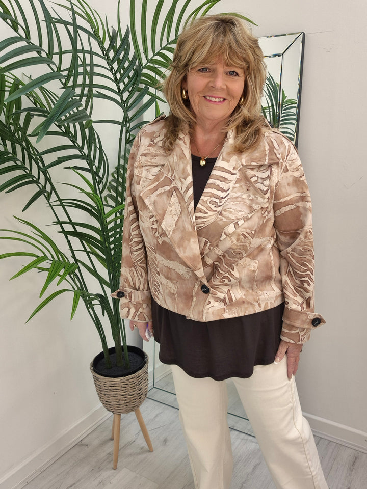 Grace Wide Leg Jeans (G Smack) - Cream (choose your Size)