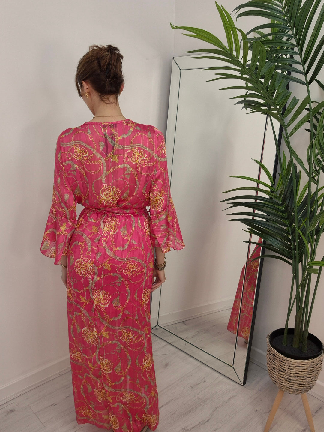 Gianni Maxi Dress - Pink