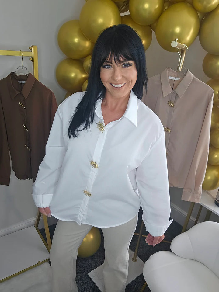 Sun Blouse (choose your Size) - White