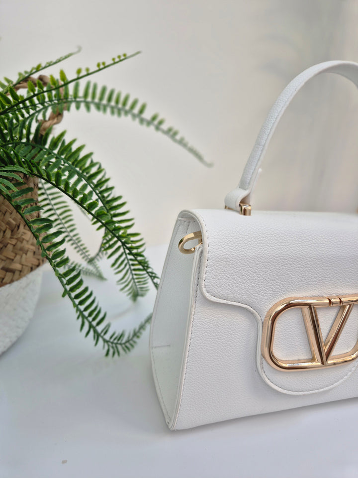 Valentina Grab Bag - White