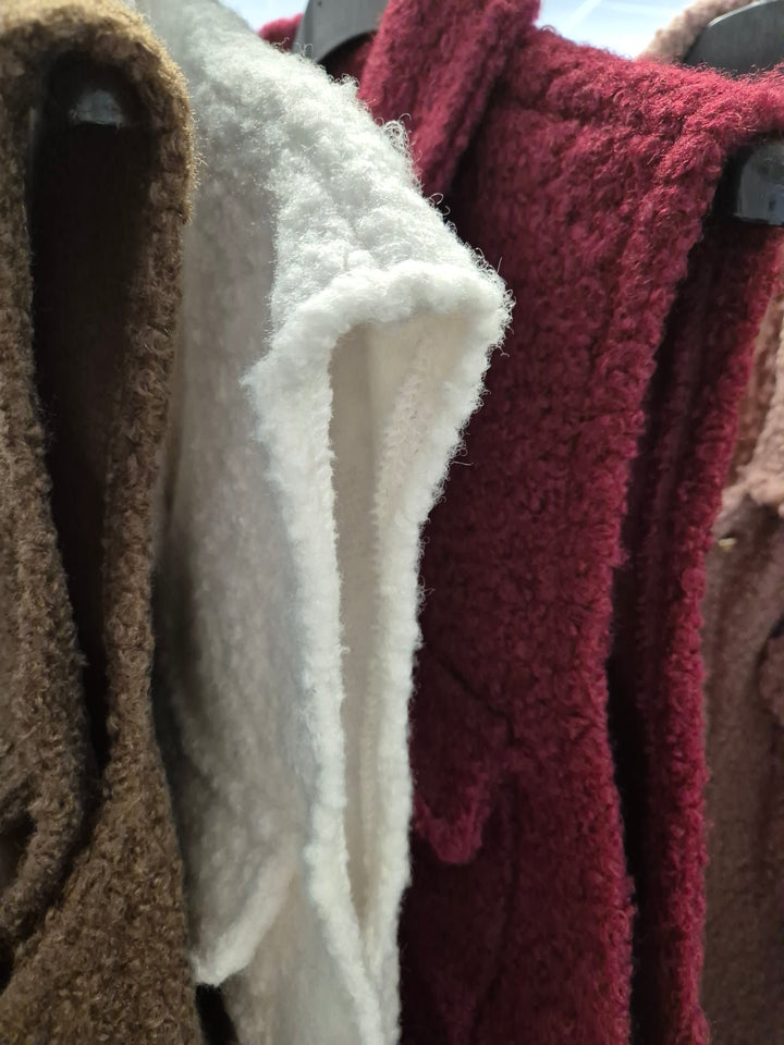 Baroque Waistcoat - One Size up to Size 14/16 - Winter White