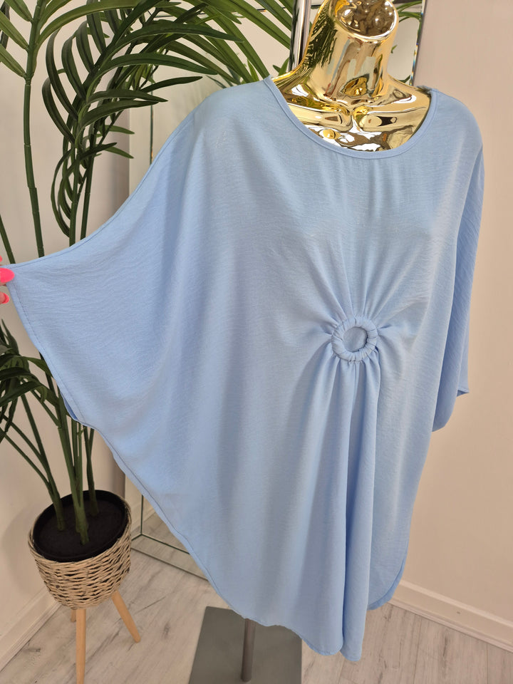 Alexandrina Ruched Dress - (choose your Colour) - (Oversized)