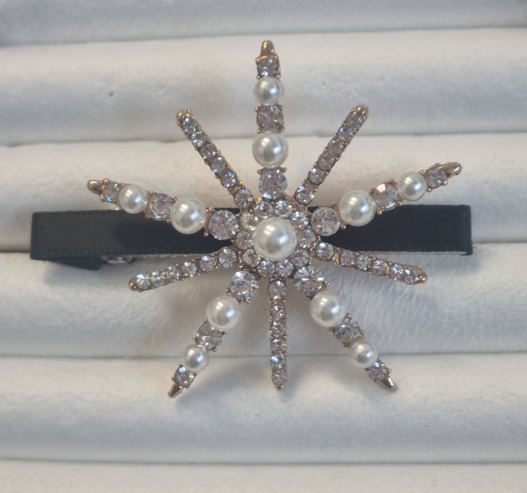 Gold Star Hair Clip