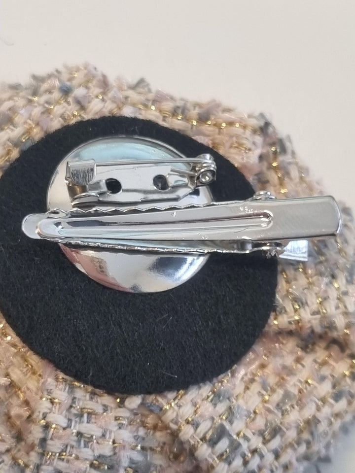 Tweed Brooch