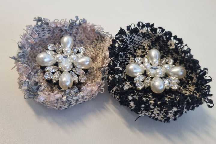 Tweed Brooch