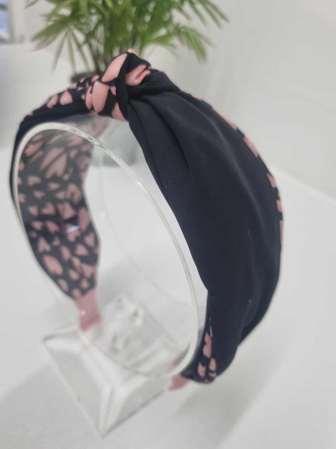 Pink Heart Headband