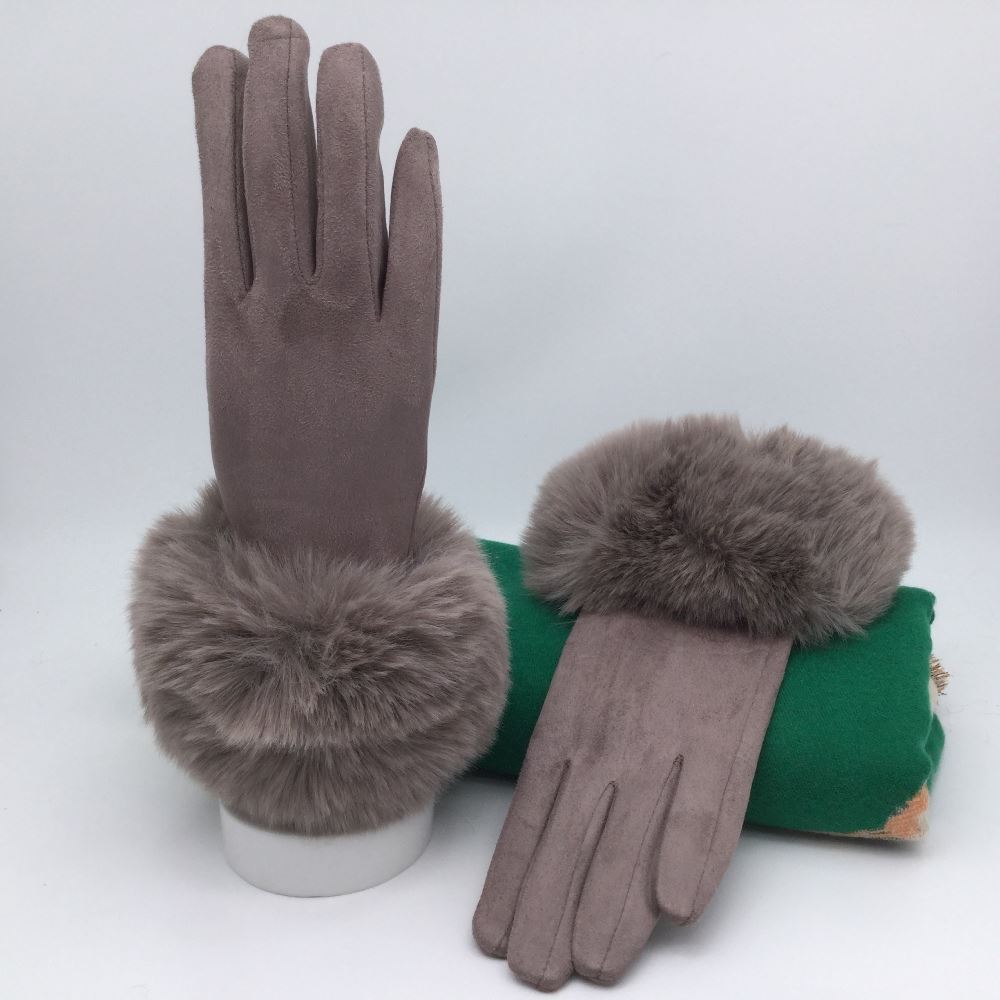 Oslo Faux Fur Gloves - choose your Colour