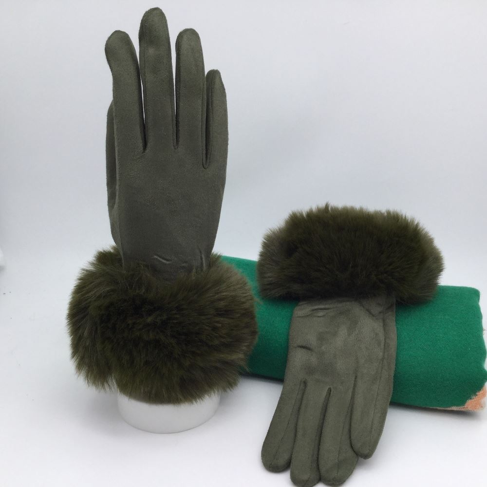 Oslo Faux Fur Gloves - choose your Colour