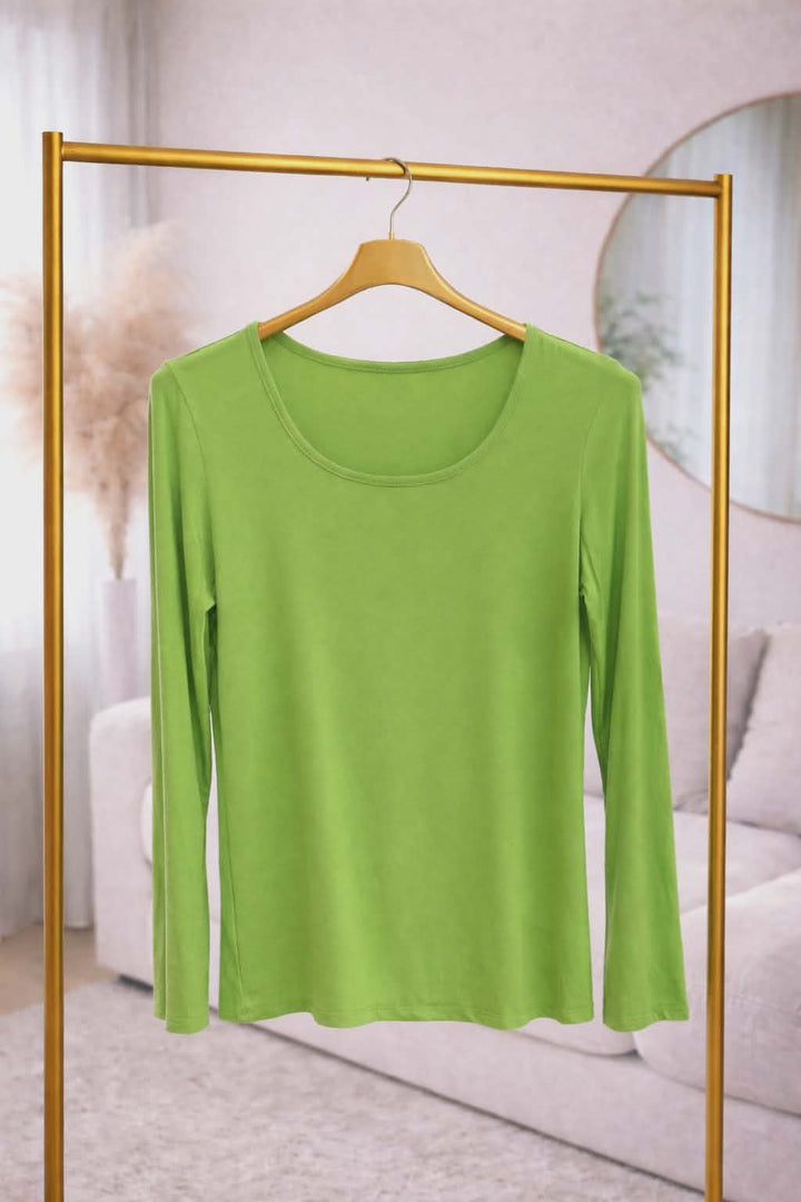 Super Soft Long Sleeve Top -  (choose your Colour) - (One Size - fits from Size 10 to Size 16)