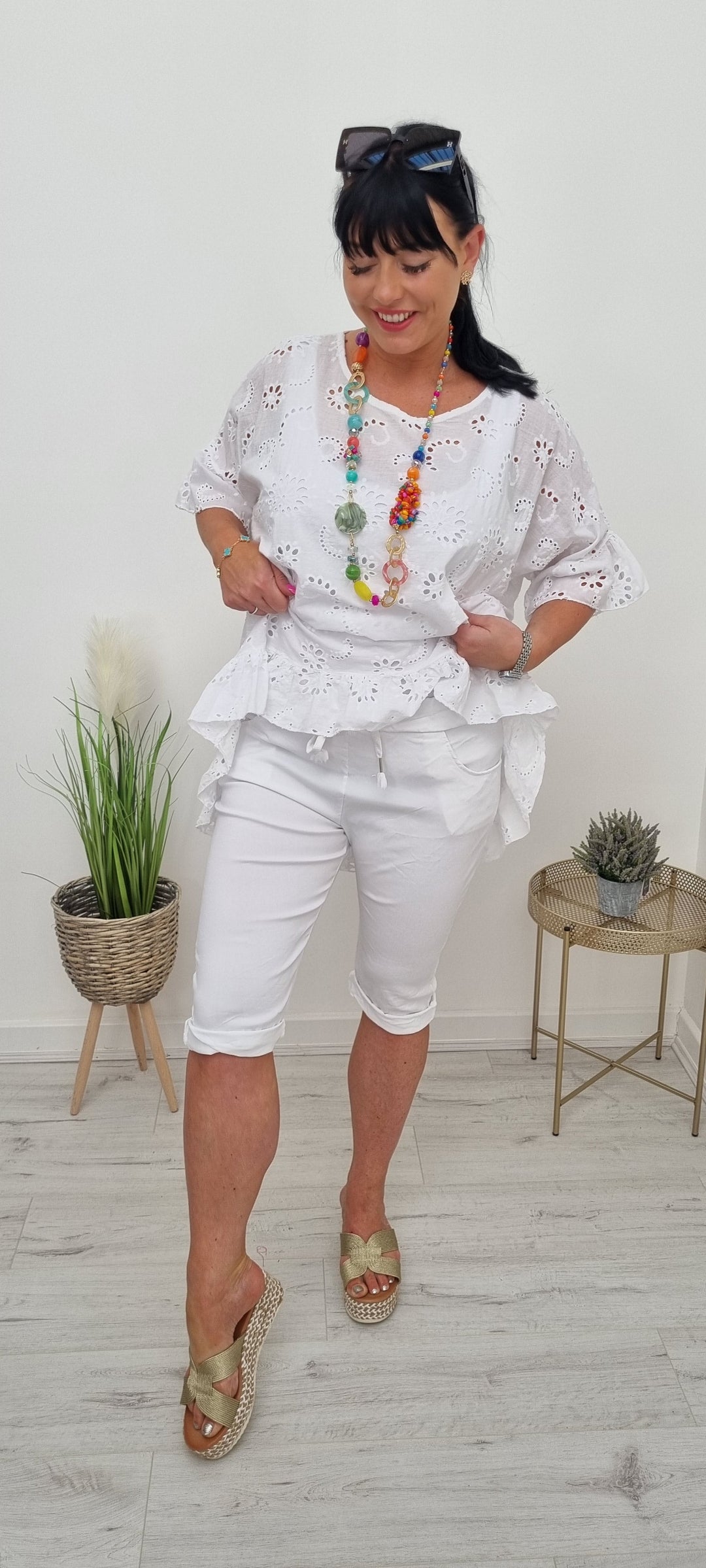 Magic Shorts - White - (Size 1)