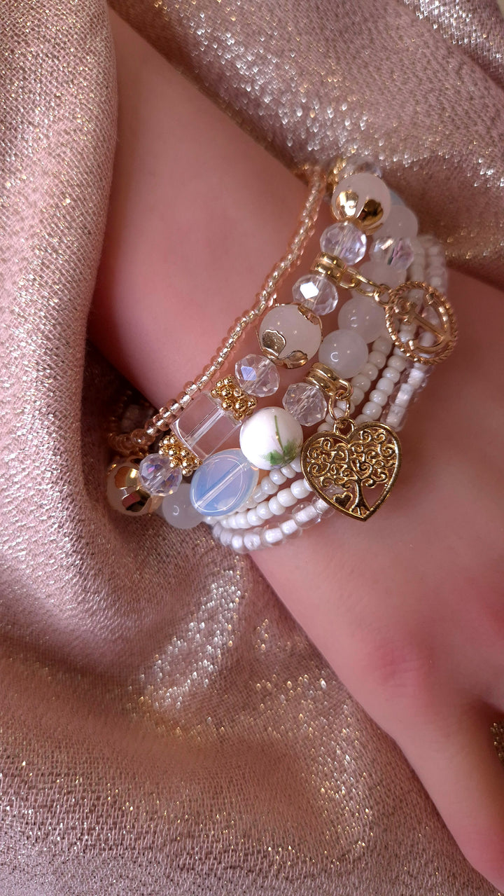 Stacking Bracelet (6 Strands)