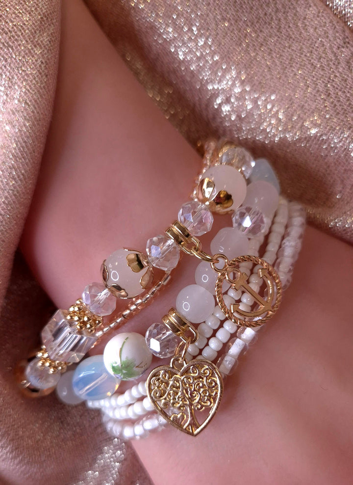 Stacking Bracelet (6 Strands)