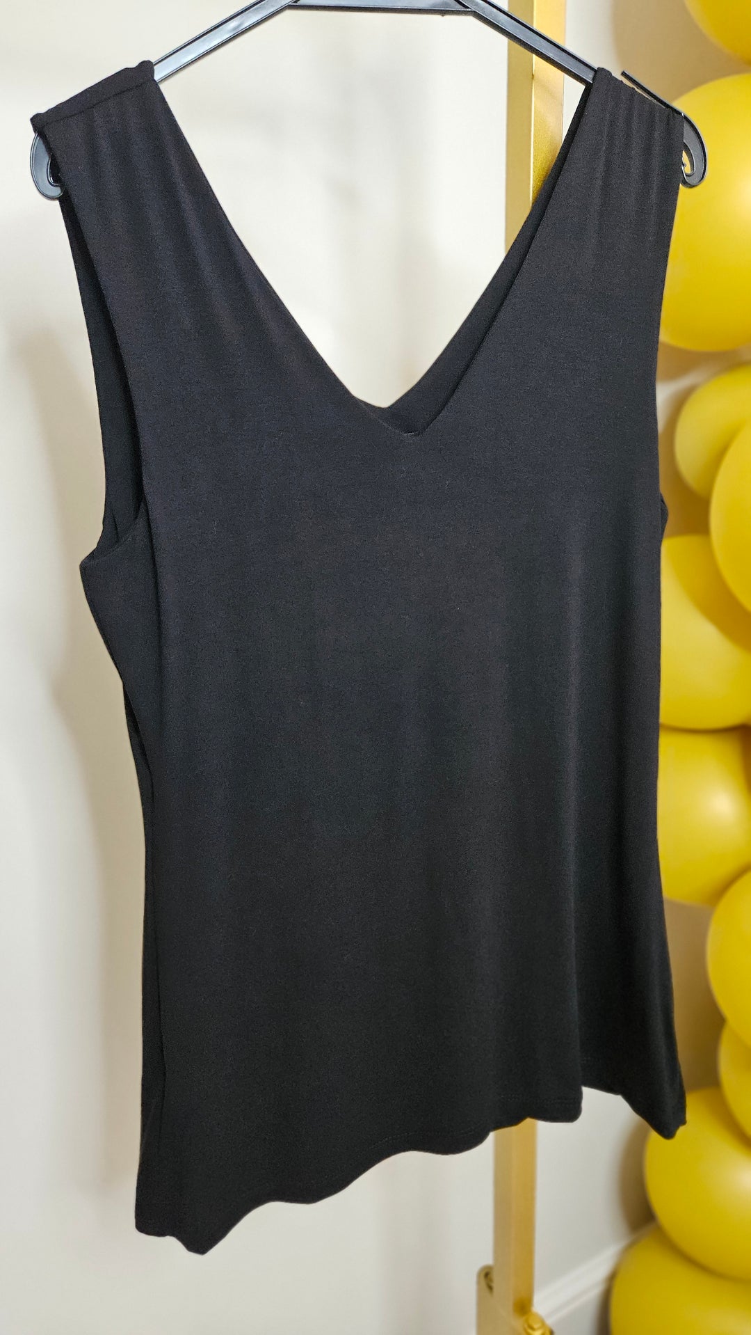 Double Layered V Neck Tops - (choose your Colour) - One Size